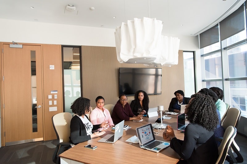 women in tech discussing about password security